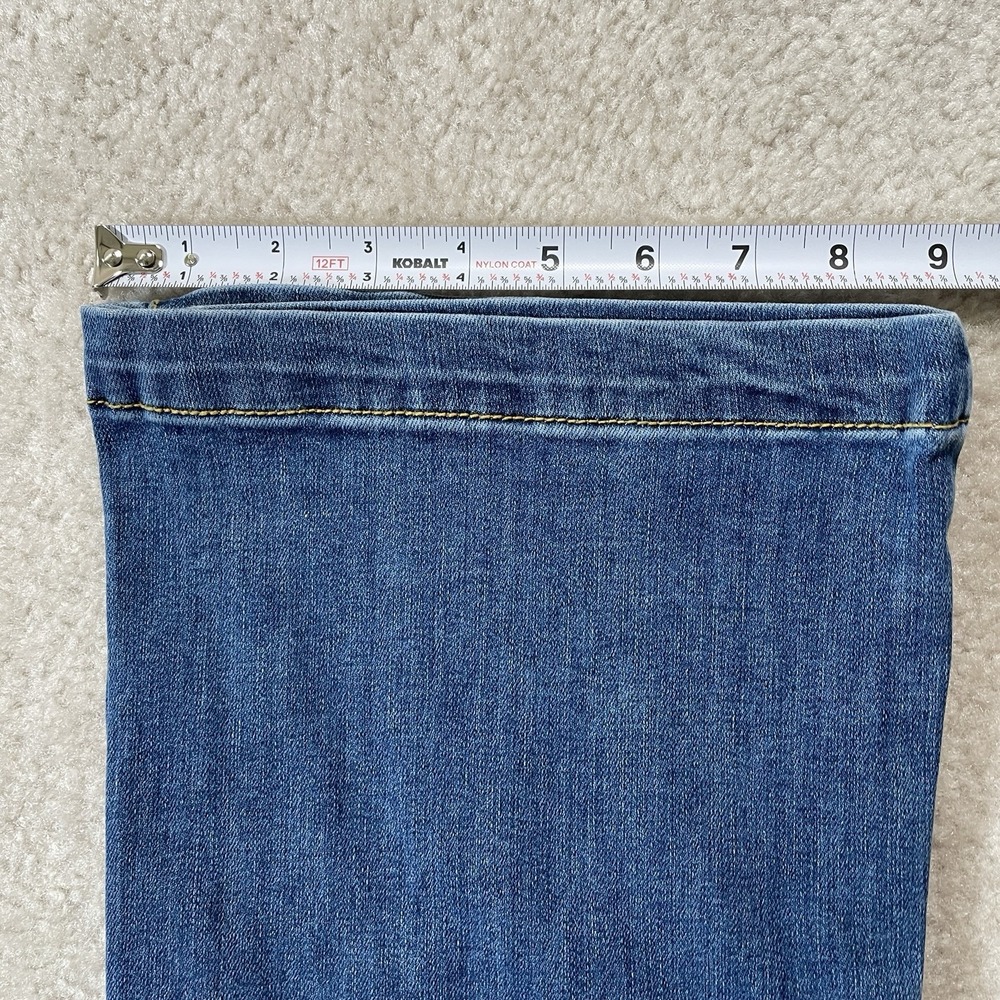NWT Morrison Denim The Trucker Jeans Womens 27 Blue Bootcut Mid-rise - Picture 10 of 13